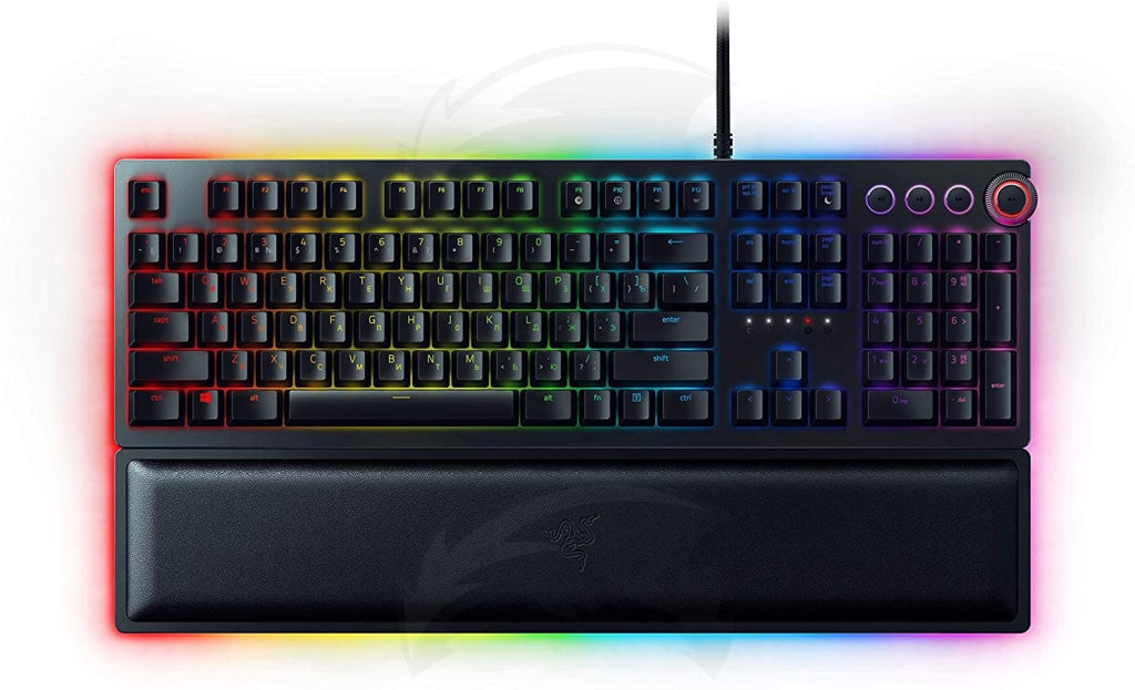 Razer Huntsman Elite Chroma RGB Lighting - Linear Optical Switches Razer Huntsman Elite Chroma RGB Lighting - Linear Optical Switches